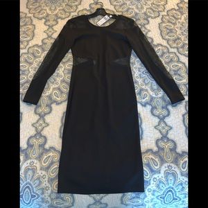 NWT BCBGMaxazria Black Dress XXS-Small LBD
